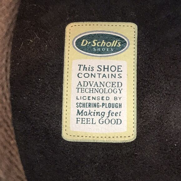 Dr. Scholl's Ames Derby Men's 13M Brown Leather Lace Up Work Casual Comfort Shoe - Picture 11 of 13